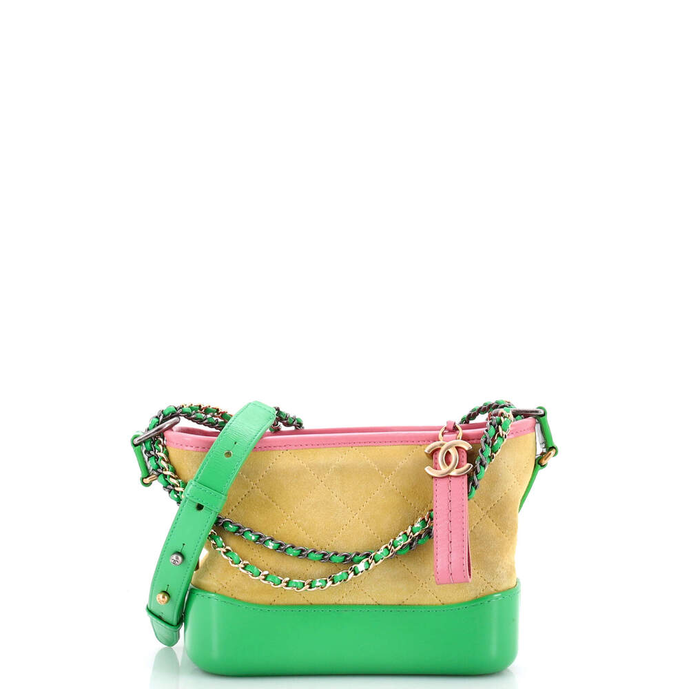 Chanel Gabrielle Hobo Quilted Suede #298074C18B